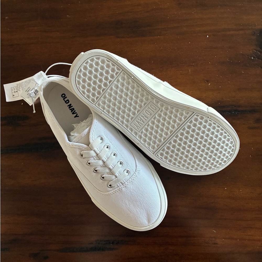 Old Navy White Kids Sneakers